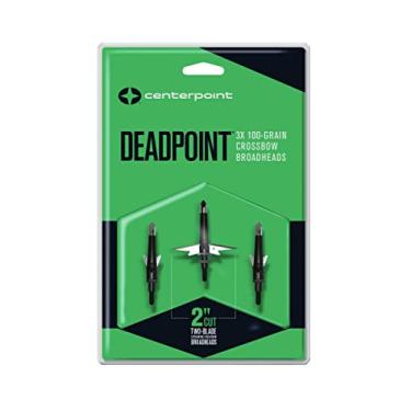 Imagem de CenterPoint Deadpoint Crossbow Broadheads 100 gr. 3 peças.