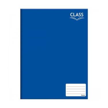 Imagem de Caderno Brochura Pequeno Cd.Class Azul 80Fls Fsc - Foroni