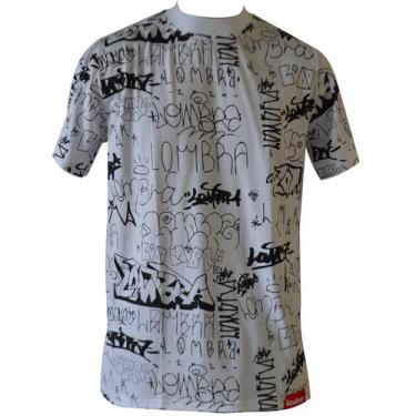 Imagem de Camiseta Collab Grafite Básica Unissex Em Algodão Manga Curta - Lombra