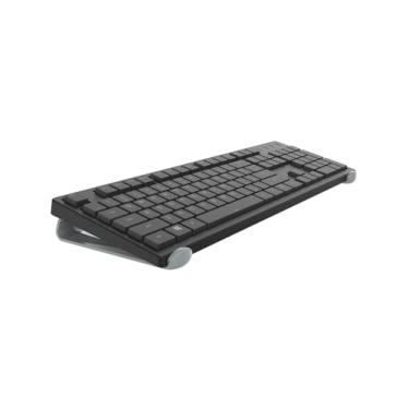 Imagem de Suporte Teclado Computador Universal Apoio Levantar (Cinza)