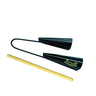 Imagem de Agogô Duplo médio preto Torelli TO 018