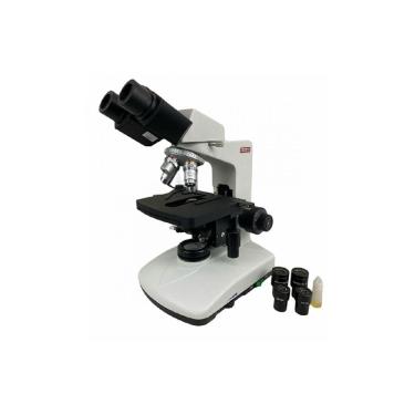 Imagem de Microscópio Biológico Binocular Iluminação Led 1600x Inclinação 30° Mbb-200 Portátil Instrutherm
