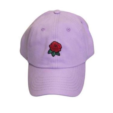 Imagem de Boné Dad Hat Overcome "Rosas" Lilás-Unissex