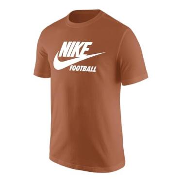 Imagem de Nike Camiseta masculina Futura Football, Laranja Deserto, GG