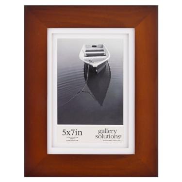 Imagem de Gallery Solutions Porta-retrato nogueira, 12,7 x 17,78 cm