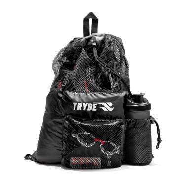 Imagem de Mochila sacola preta 40L Tryde Transporte Molhados