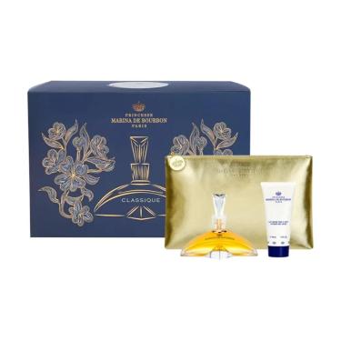 Imagem de Coffret Classique Marina De Bourbon Feminino Perfume Edp 100Ml + Body Lotion 100Ml