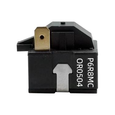 Imagem de P6R8MC OR0504 Relé de partida PTC de 1 pino para refrigerador de reposição para 6748C-0003D compatível com compressor desumidificador de geladeira LG Magic Chef