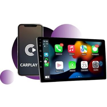 Imagem de Central Multimidia Universal Carplay Android Qled Wifi 9 Polegadas