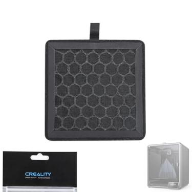 Imagem de Filtro de ar de carvão ativado Creality K1 Max_101 × 101 × 15_1, peças de reposição de filtro de purificador de ar original, acessórios para impressora 3D