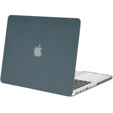 Imagem de Capa Case Para Macbook PRO 15 Polegadas Retina A1398 Fabricado 2012 a 2015 Com HDMI e Sem Drive CD/DVD (Cinza Fosco)