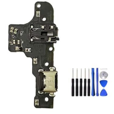 Imagem de UPONEW Para Samsung Galaxy A21 Porta de carregamento USB Dock Connector Board Flex Peça de substituição com ferramenta de abertura 11 peças