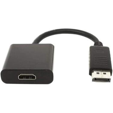Imagem de Cabo Adaptador Conversor Displayport Macho Para Hdmi Fêmea - LOTUS