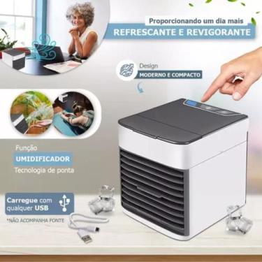 Imagem de Mini Climatizador Umidificador Mesa Ar Condicionado Q3 - WCAN