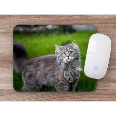 Imagem de Mouse Pad Emborrachado Personalizado Gatos Cat Felino - Deluzz, Pequen