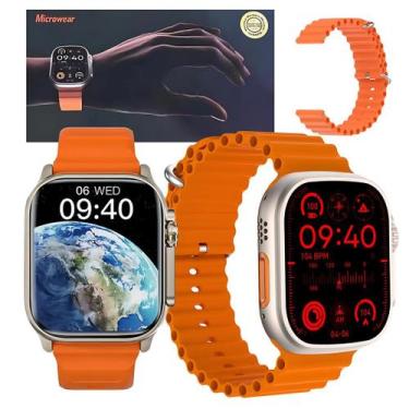 Imagem de Smartwatch Serie 9 Ultra S Microwear GPS, chamadas, NFC, IA chat GPT, 