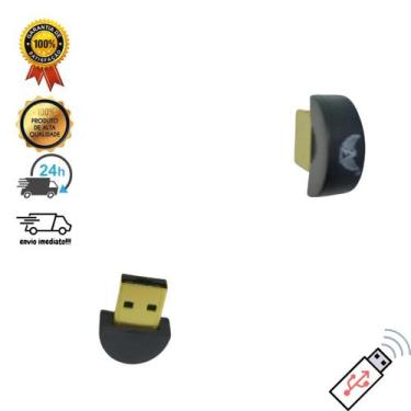 Imagem de Receptor Adaptador Usb Bluetooth 5.0 Plug And Play Note Pc - Altomex