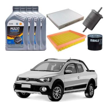 Imagem de Kit Revisao Troca Oleo Filtro Saveiro Cross 1.6 2014 A 2017 - Wega