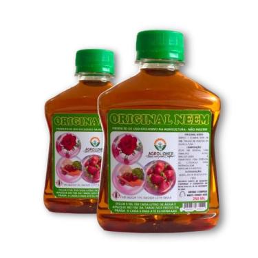 Imagem de Óleo De Neem Concentrado 250ML - 2 uni - Rende 150 Lts vd01 - agrolidh
