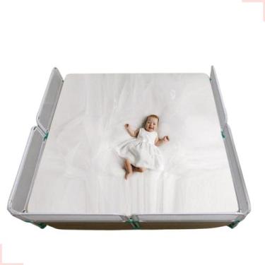Imagem de 06 Telas Cama Box Casal Protetor Grade De Cama Bebê Idoso - Pet Útil