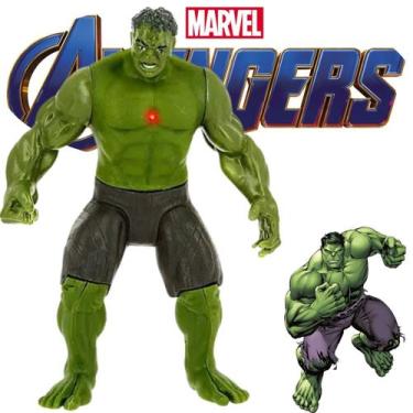 Imagem de Hulk Marvel Figurinha de Ação Oficial Para Colecionador Ideal Para Pre