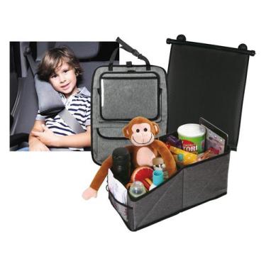 Imagem de Kit Viagem Completa Mochila Organizador Almofada Cinto e Cortina de Ca