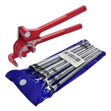 Imagem de Kit Curvador De Tubos De Cobre 3 Em 1 90° + Conjunto com 5 Molas