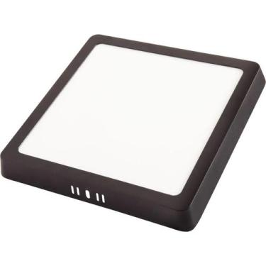 Imagem de Plafon Fita LED Quadrado de Sobrepor 18 W 4000 K 1250 lm Luz Neutra Tr