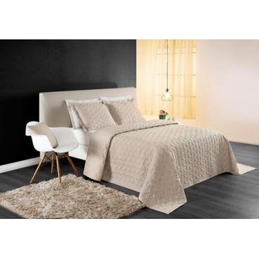 Imagem de Colcha Casal King Size Agata Bordada 200 Fios SuperElegante - De Luca 