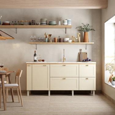 Imagem de Gabinete de Cozinha para Pia 200 Grou Jequitiba