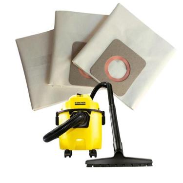 Imagem de Saco para Aspirador Karcher WDL1 3 Unidades Limpeza Diária - All Clean