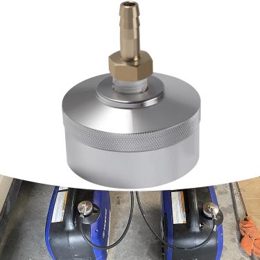 Imagem de Tampa de combustível de corrida estendida de gerador de camuflagem prata de alumínio para Yamaha EF2000is, EF1000is, Coleman pm2000i, Powerhorse 2000, Ai Power sua2300i