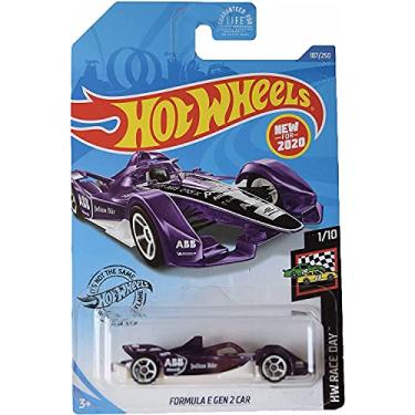 Imagem de Hot Wheels Formula E Gen 2 Car, Race Day 1/10 [Purple] 107/250