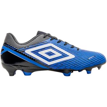 Imagem de Chuteira Umbro Campo Gravity Masculina (Azul e Preto, BR, Adulto, Numérico, 43)
