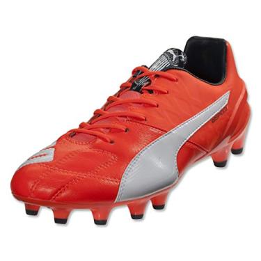 Imagem de Puma EVOSPEED1.4LTHFG-M, Lava Blast/Branco/Total Eclipse, 39, Branco