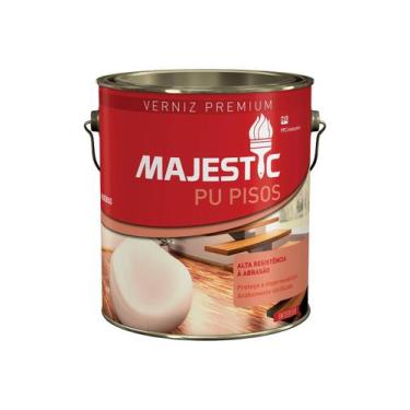 Imagem de Kit 2 Verniz Majestic Pu Brilhante Incolor 3,6l - Renner