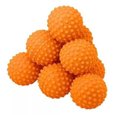 Imagem de Kit 24 Bolinha Cravo Fisioterapia Anti Stress Mão Bola Pet Massageador