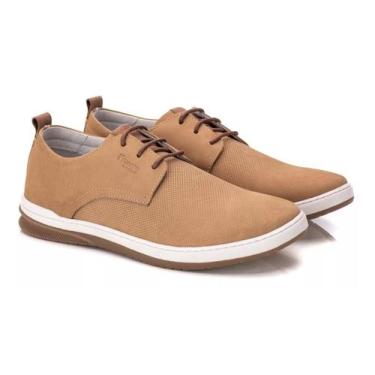 Imagem de Sapatênis Masculino Couro Rustico Comfort Alta Qualidade R 7000 - rANS