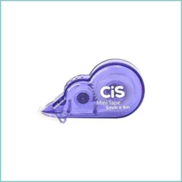 Imagem de Fita Corretiva Mini Tape 5mmx4m - CIS, ROXO