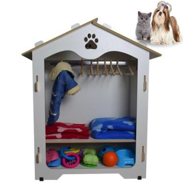 Imagem de Guarda Roupa Pet Closet Organizador MDF - Maderacco