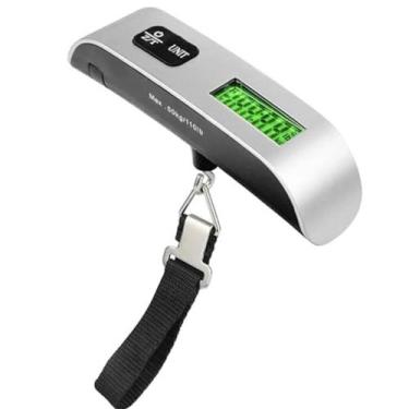 Imagem de Balança digital de mao para mala 50kg - bazar do saara