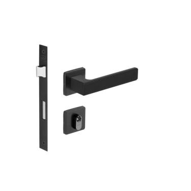 Imagem de Fechadura Externa Tesca 2 Maq 55 Imab Preto