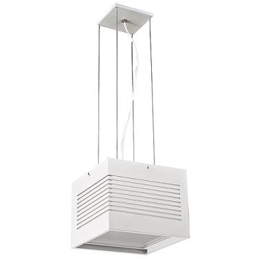 Imagem de Pendente Pequeno C Rasgo Maior 2 Lâmpadas Pantoja & Carmona, 60w 220v Branco