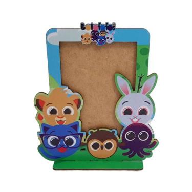 Imagem de Porta Retrato Vertical Infantil 15x10 Mdf Madeira Adesivado - ATACADÃO