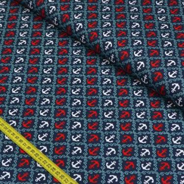 Imagem de Tecido Estampado para Patchwork - Navy Cor 2239 (0,50x1,40) - CÍRCULO