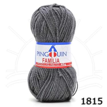 Imagem de Lã Família 40g - Pingouin, 1815 - NEW GRAY