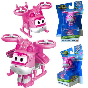 Imagem de Super Wings Avião Transform a Bots Dizzy Rosa 885