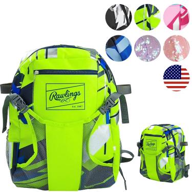 Imagem de Rawlings Mochila para meninos, verde neon, juvenil