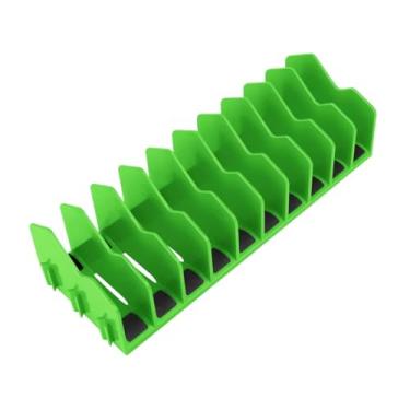 Imagem de Ｂｅｓｇａ Alicates Organizador Rack Ferramentas Manuais Organizadores Rack de Armazenamento, com Base de Borracha Antiderrapante Alicate Rack Suporte Alicate, Verde