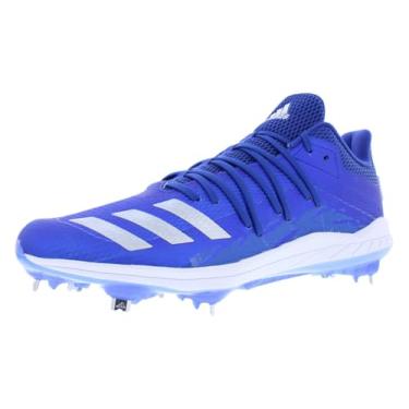 Imagem de adidas Afterburner 6 Cleats masculino, Azul-real universitário - prata metálica - azul, 13
